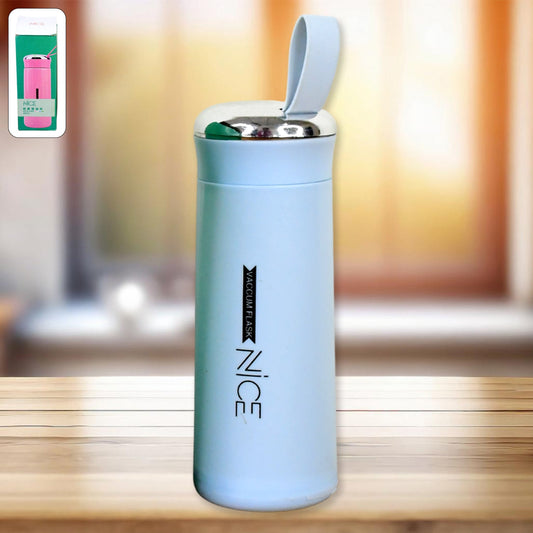 Water bottle 400ml leak proof glass water bottle - main product shot