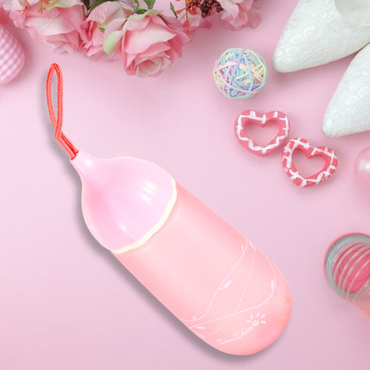 Unique Shape Premium Plastic water bottle With Dori (1 Pc / 550 ML)