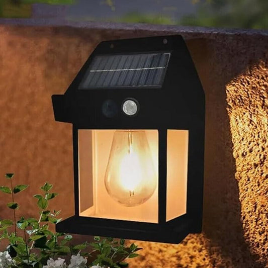 Solar Wall Lamp – Wireless Outdoor Light with Motion Sensor - main product shot