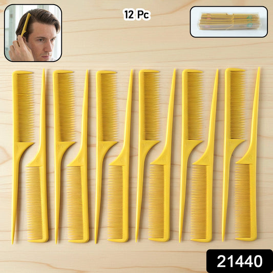 salon tail comb set for sectioning and styling hair