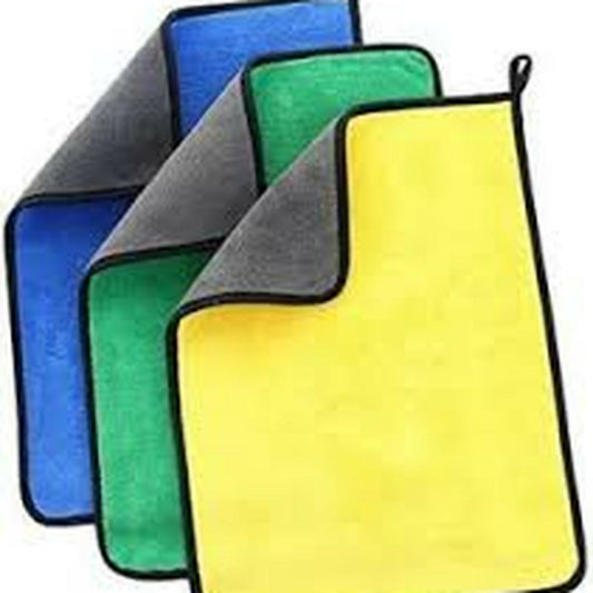 Premium Microfiber Cleaning Cloth Towel - main product shot